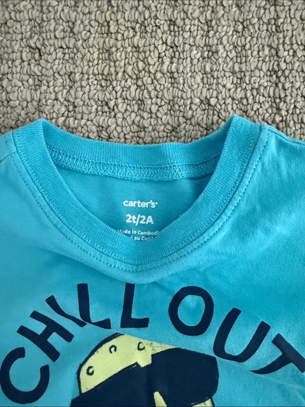 Carter's Boys' Assorted Short Sleeve Tees - Blue, Teal, Green, White